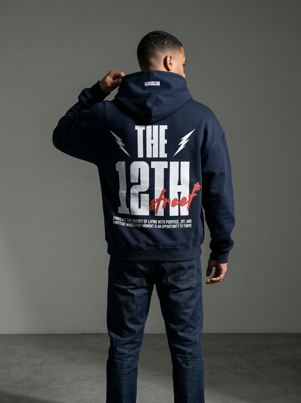 The 12th Street signature hoodie. The 12th Street