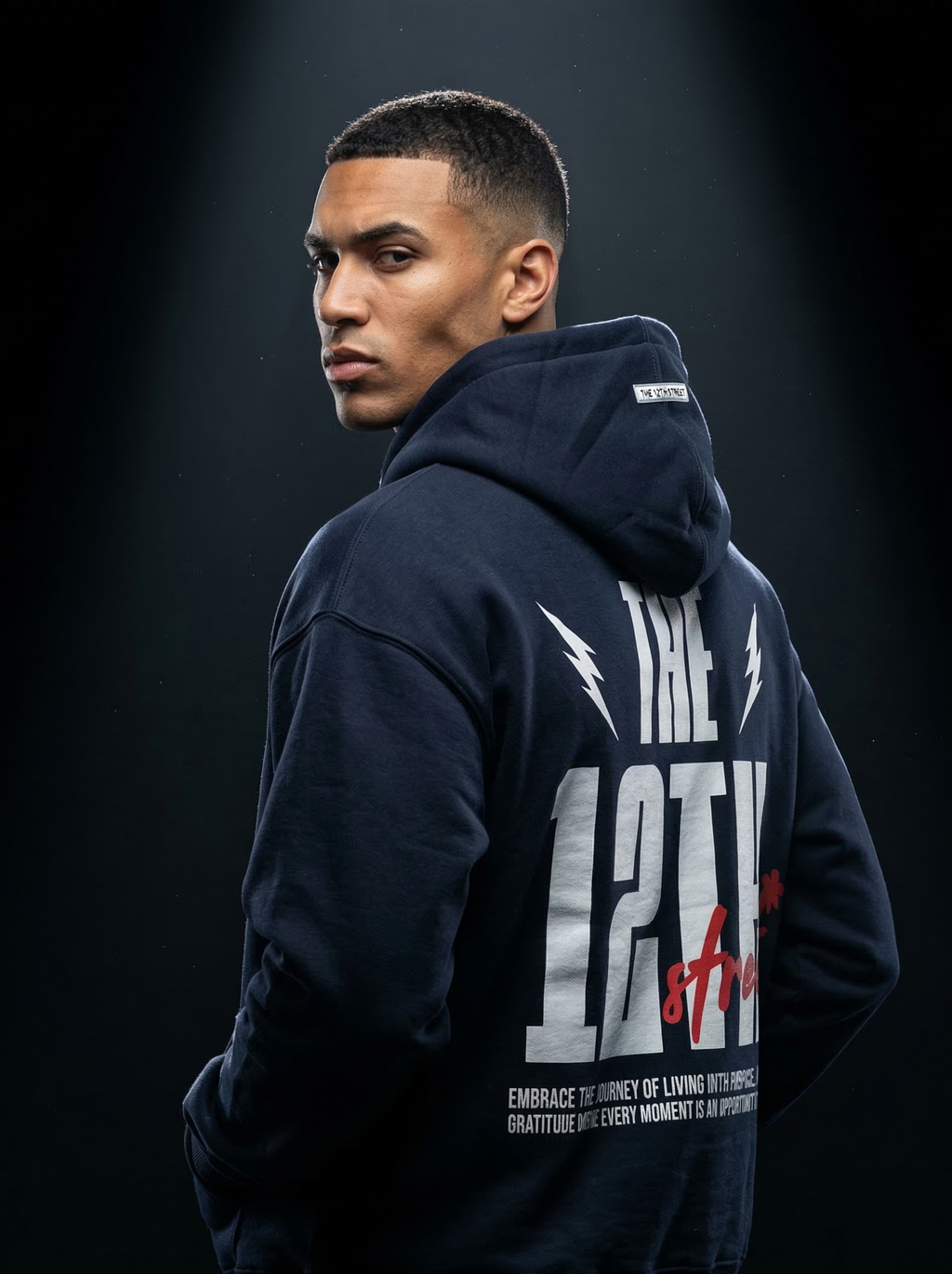 The 12th Street signature hoodie. The 12th Street