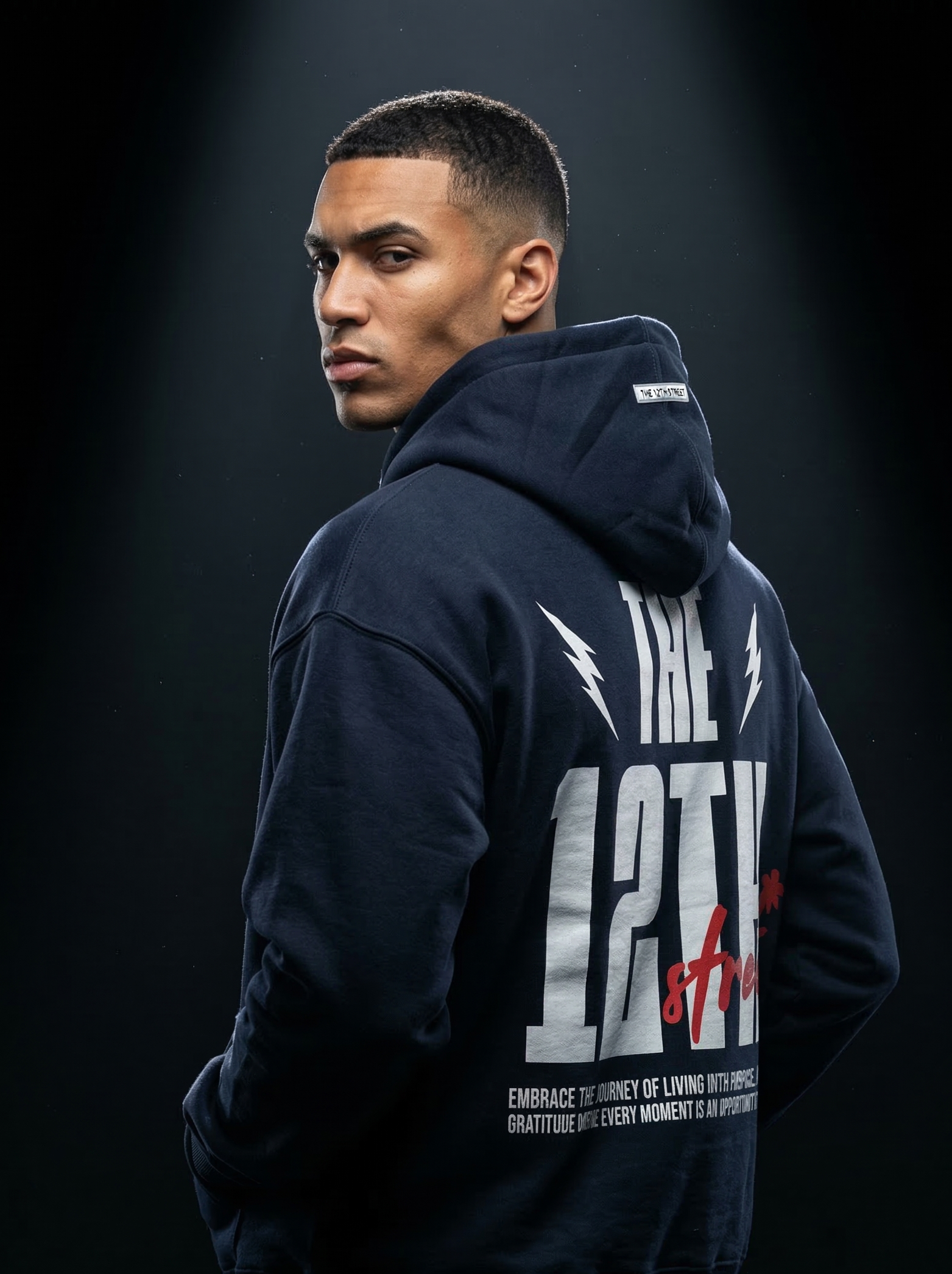 The 12th Street signature hoodie. The 12th Street