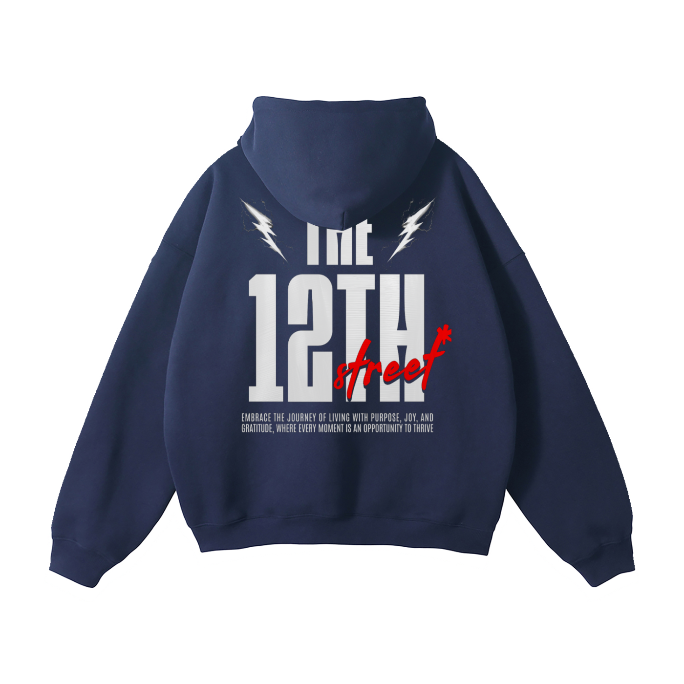 The 12th Street signature hoodie. The 12th Street